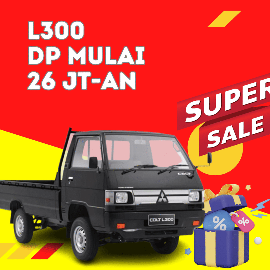 dealer mitsubishi jakarta pusat - mitsubishi pecenongan - harga l300 - kredit l300